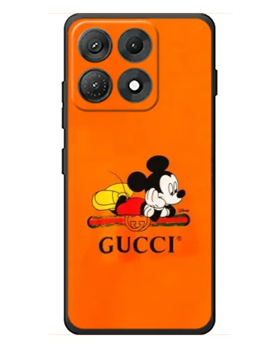 Чехол для Motorola Edge 70 Max с картинкой «Микки Маус Gucci — оранж» Чехол для Motorola Edge 70 Max с картинкой «Микки Маус Gucci — оранж»