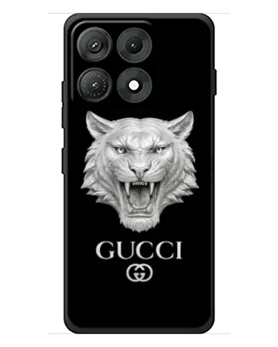 Чехол для Motorola Edge 70 Max с картинкой «Gucci — серебряный лев» Чехол для Motorola Edge 70 Max с картинкой «Gucci — серебряный лев»