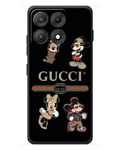 Чехол для Motorola Edge 70 Max с картинкой «Gucci — герои Disney и монограмма» Чехол для Motorola Edge 70 Max с картинкой «Gucci — герои Disney и монограмма»