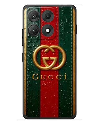 Чехол для Motorola Edge 70 Max с картинкой «Gucci — фирменная полоса и золото» Чехол для Motorola Edge 70 Max с картинкой «Gucci — фирменная полоса и золото»