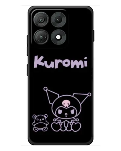 Чехол для Motorola Edge 70 Max с картинкой «Kuromi — черный минимализм» Чехол для Motorola Edge 70 Max с картинкой «Kuromi — черный минимализм»