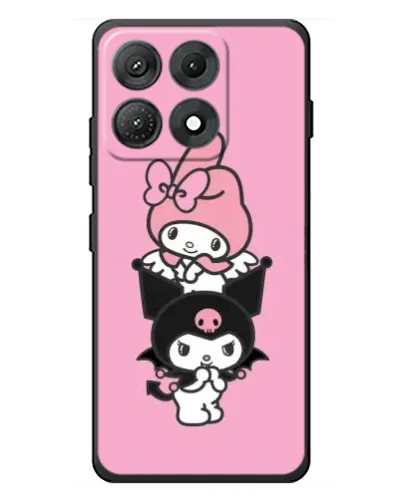 Чехол для Motorola Edge 70 Max с картинкой «My Melody и Kuromi» Чехол для Motorola Edge 70 Max с картинкой «My Melody и Kuromi»