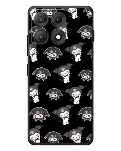 Чехол для Motorola Edge 70 Max с картинкой «Черный паттерн Kuromi» Чехол для Motorola Edge 70 Max с картинкой «Черный паттерн Kuromi»