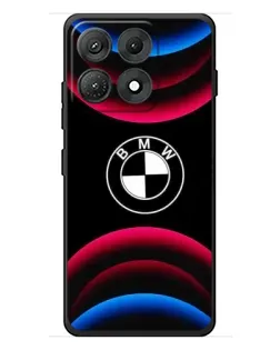 Чехол для Motorola Edge 70 Max с картинкой «Логотип BMW и неоновые дуги» Чехол для Motorola Edge 70 Max с картинкой «Логотип BMW и неоновые дуги»