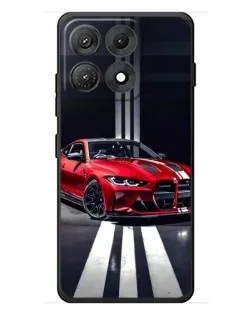 Чехол для Motorola Edge 70 Max с картинкой «Красная BMW на дороге» Чехол для Motorola Edge 70 Max с картинкой «Красная BMW на дороге»