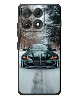 Чехол для Motorola Edge 70 Max с картинкой «BMW в зимнем лесу» Чехол для Motorola Edge 70 Max с картинкой «BMW в зимнем лесу»