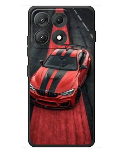 Чехол для Motorola Edge 70 Max с картинкой «BMW на красной дорожке» Чехол для Motorola Edge 70 Max с картинкой «BMW на красной дорожке»