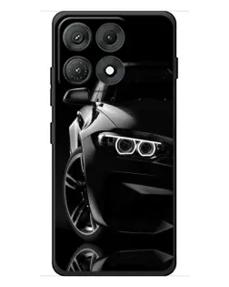 Чехол для Motorola Edge 70 Max с картинкой «Черная BMW — профиль» Чехол для Motorola Edge 70 Max с картинкой «Черная BMW — профиль»