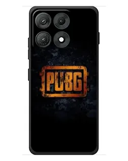Чехол для Motorola Edge 70 Max с картинкой «PUBG — золотой логотип»