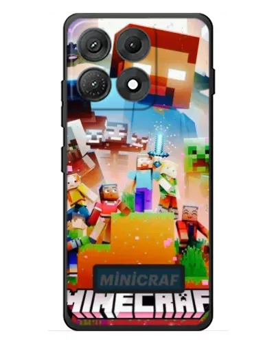 Чехол для Motorola Edge 70 Max с картинкой «Minecraft герои игры» Чехол для Motorola Edge 70 Max с картинкой «Minecraft герои игры»