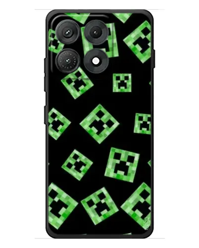 Чехол для Motorola Edge 70 Max с картинкой «Паттерн с криперами» Чехол для Motorola Edge 70 Max с картинкой «Паттерн с криперами»