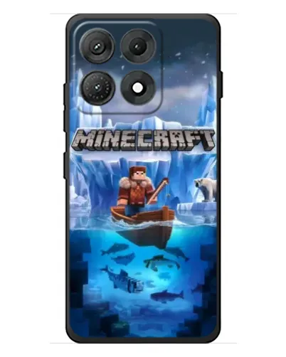 Чехол для Motorola Edge 70 Max с картинкой «Minecraft ледяной мир» Чехол для Motorola Edge 70 Max с картинкой «Minecraft ледяной мир»