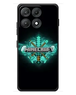 Чехол для Motorola Edge 70 Max с картинкой «Minecraft Diamond лого» Чехол для Motorola Edge 70 Max с картинкой «Minecraft Diamond лого»