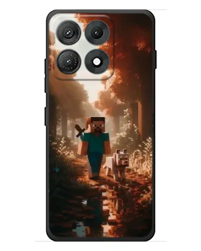 Чехол для Motorola Edge 70 Max с картинкой «Стив в лесу» Чехол для Motorola Edge 70 Max с картинкой «Стив в лесу»