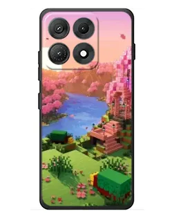 Чехол для Motorola Edge 70 Max с картинкой «Розовое дерево Minecraft» Чехол для Motorola Edge 70 Max с картинкой «Розовое дерево Minecraft»