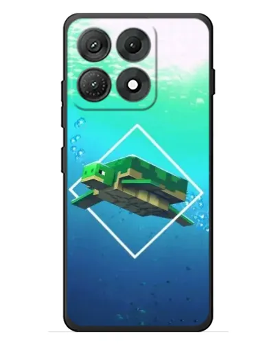 Чехол для Motorola Edge 70 Max с картинкой «Черепаха Minecraft» Чехол для Motorola Edge 70 Max с картинкой «Черепаха Minecraft»