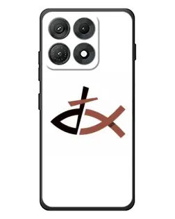 Чохол для Motorola Edge 70 Max з картинкою «Риба та хрест»