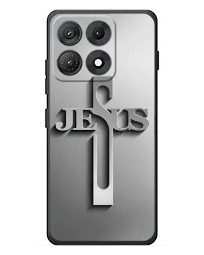Чохол для Motorola Edge 70 Max з картинкою «Металевий хрест Jesus» Чохол для Motorola Edge 70 Max з картинкою «Металевий хрест Jesus»
