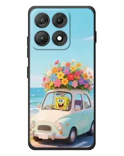 Чехол для Motorola Edge 70 Max с картинкой «Автомобильное путешествие»