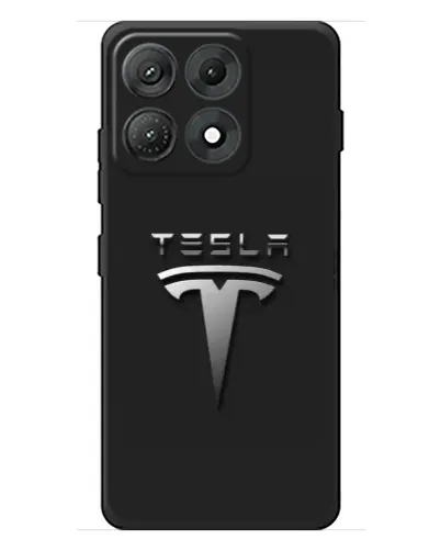 Чехол для Motorola Edge 70 Max с картинкой «Стальной логотип Tesla» Чехол для Motorola Edge 70 Max с картинкой «Стальной логотип Tesla»
