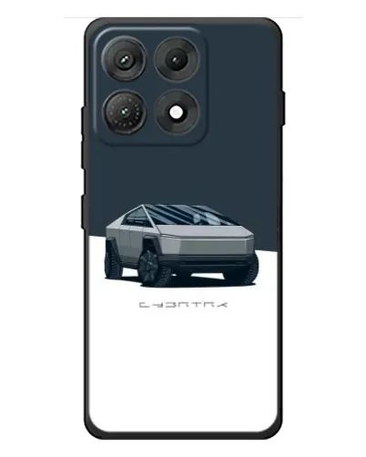 Чехол для Motorola Edge 70 Max с картинкой «Серебристый Cybertruck Tesla» Чехол для Motorola Edge 70 Max с картинкой «Серебристый Cybertruck Tesla»