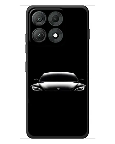 Чехол для Motorola Edge 70 Max с картинкой «Фары Tesla Night» Чехол для Motorola Edge 70 Max с картинкой «Фары Tesla Night»
