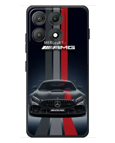Чехол для Motorola Edge 70 Max с картинкой «Mercedes — белый карбон» Чехол для Motorola Edge 70 Max с картинкой «Mercedes — белый карбон»