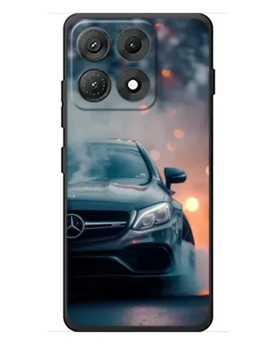 Чехол для Motorola Edge 70 Max с картинкой «Mercedes — ночной город» Чехол для Motorola Edge 70 Max с картинкой «Mercedes — ночной город»