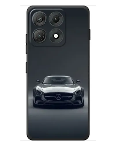 Чехол для Motorola Edge 70 Max с картинкой «Mercedes на черном» Чехол для Motorola Edge 70 Max с картинкой «Mercedes на черном»