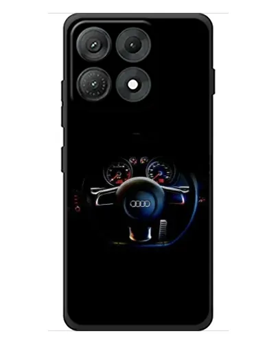 Чехол для Motorola Edge 70 Max с картинкой «Салон Audi — руль» Чехол для Motorola Edge 70 Max с картинкой «Салон Audi — руль»