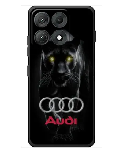 Чехол для Motorola Edge 70 Max с картинкой «Пантера и Audi» Чехол для Motorola Edge 70 Max с картинкой «Пантера и Audi»