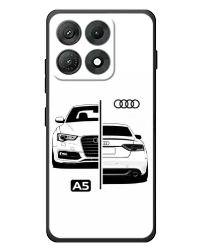 Чехол для Motorola Edge 70 Max с картинкой «Audi — контрастный дизайн» Чехол для Motorola Edge 70 Max с картинкой «Audi — контрастный дизайн»