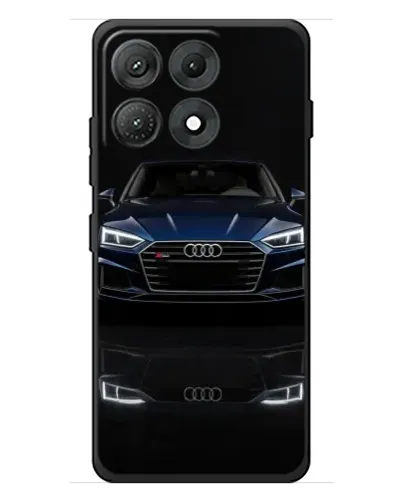Чехол для Motorola Edge 70 Max с картинкой «Audi — ночное отражение» Чехол для Motorola Edge 70 Max с картинкой «Audi — ночное отражение»