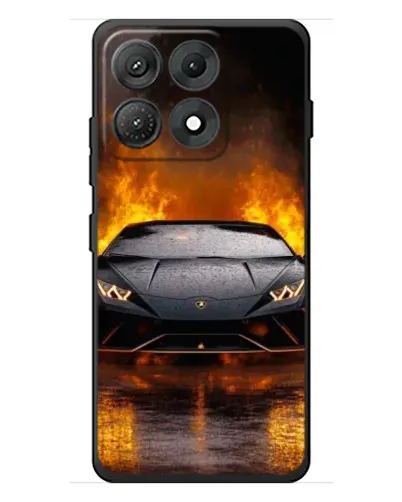 Чехол для Motorola Edge 70 Max с картинкой «Lamborghini в огне» Чехол для Motorola Edge 70 Max с картинкой «Lamborghini в огне»