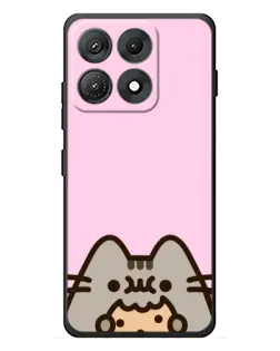 Чехол для Motorola Edge 70 Max с картинкой «Pusheen и печенье» Чехол для Motorola Edge 70 Max с картинкой «Pusheen и печенье»