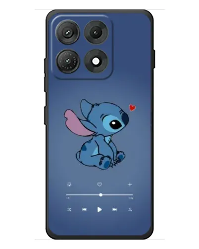 Чехол для Motorola Edge 70 Max с картинкой «Музыкальный Stitch»