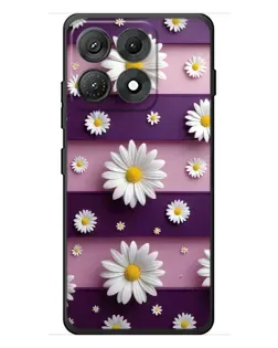 Чехол для Motorola Edge 70 Max с картинкой «Ромашки на фиолетовом» Чехол для Motorola Edge 70 Max с картинкой «Ромашки на фиолетовом»
