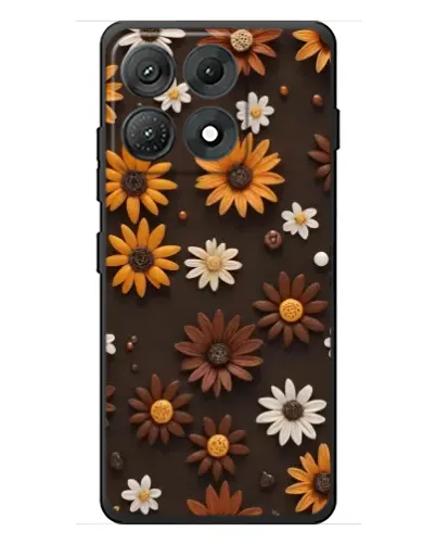 Чехол для Motorola Edge 70 Max с картинкой «Узор из маленьких подсолнухов» Чехол для Motorola Edge 70 Max с картинкой «Узор из маленьких подсолнухов»
