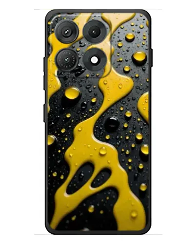 Чехол для Motorola Edge 70 Max с картинкой «Жидкое желтое золото» Чехол для Motorola Edge 70 Max с картинкой «Жидкое желтое золото»