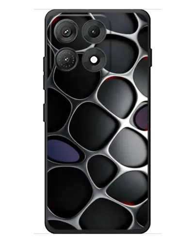 Чехол для Motorola Edge 70 Max с картинкой «Объемная темная решетка» Чехол для Motorola Edge 70 Max с картинкой «Объемная темная решетка»