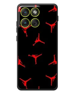 Чохол для Motorola Edge 70 з картинкою «Jordan Red Pattern» Чохол для Motorola Edge 70 з картинкою «Jordan Red Pattern»