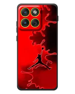 Чохол для Motorola Edge 70 з картинкою «Jordan Red Smoke» Чохол для Motorola Edge 70 з картинкою «Jordan Red Smoke»