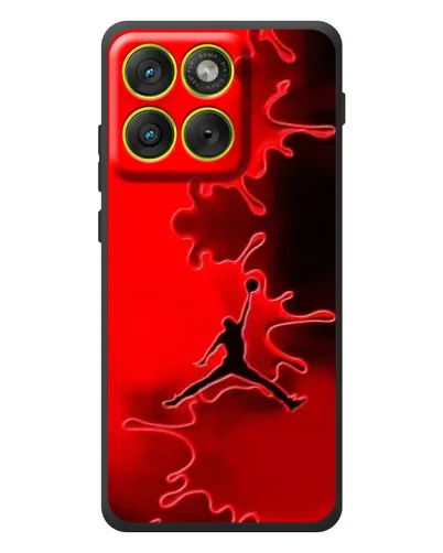 Чохол для Motorola Edge 70 з картинкою «Jordan Red Smoke»