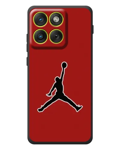 Чохол для Motorola Edge 70 з картинкою «Jordan Red Back»
