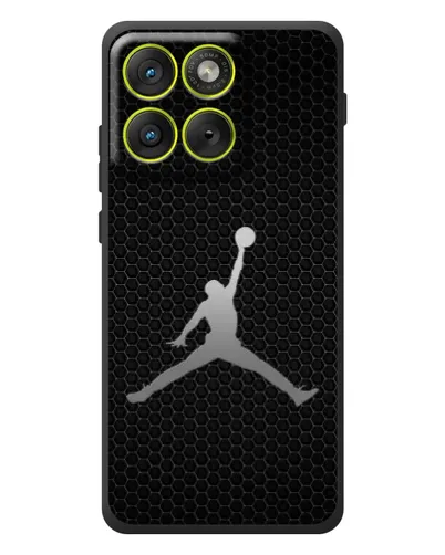 Чохол для Motorola Edge 70 з картинкою «Jordan Dark Carbon»