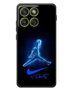 Чохол для Motorola Edge 70 з картинкою «Jordan Neon Blue» Чохол для Motorola Edge 70 з картинкою «Jordan Neon Blue»