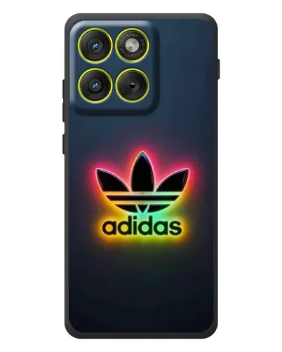 Чохол для Motorola Edge 70 з картинкою «Неоновий Adidas»