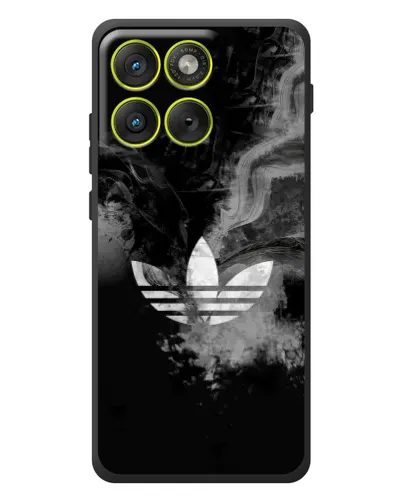 Чохол для Motorola Edge 70 з картинкою «Абстрактний дим Adidas»
