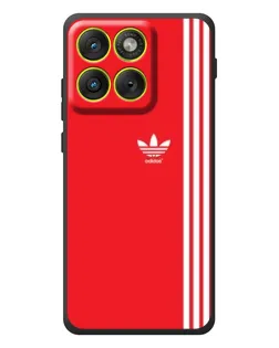 Чохол для Motorola Edge 70 з картинкою «Червоний мінімалізм Adidas» Чохол для Motorola Edge 70 з картинкою «Червоний мінімалізм Adidas»