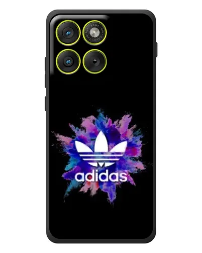 Чохол для Motorola Edge 70 з картинкою «Вибух фарб Adidas»